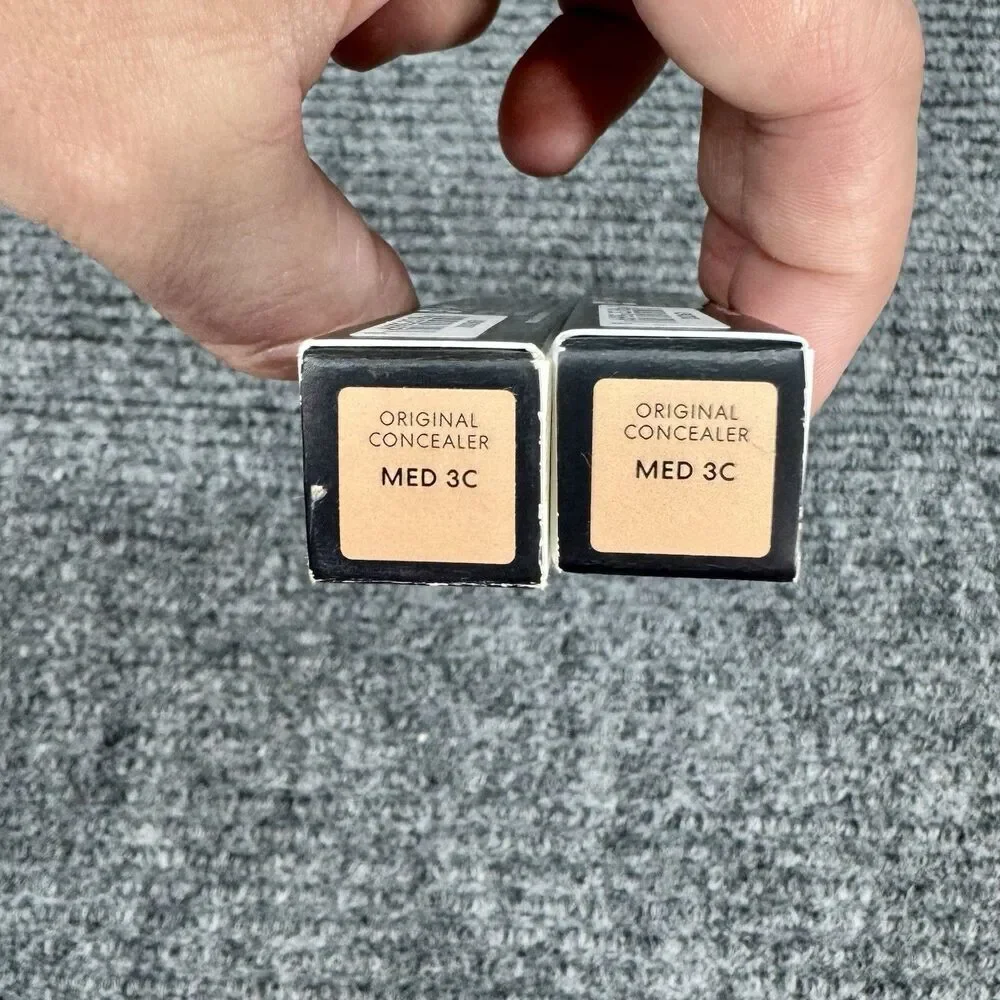 Lot Of 2 Bareminerals Original Liquid Mineral Concealer - Medium 3C - 0.2 oz New